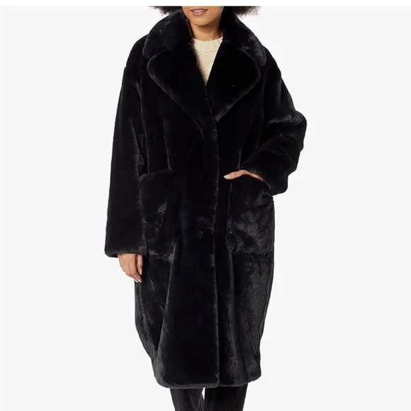 UGG Jackets Coats Ugg Avaline Faux Fur Long Coat Luxury - Main Image